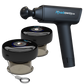 Massage gun and cuppers
