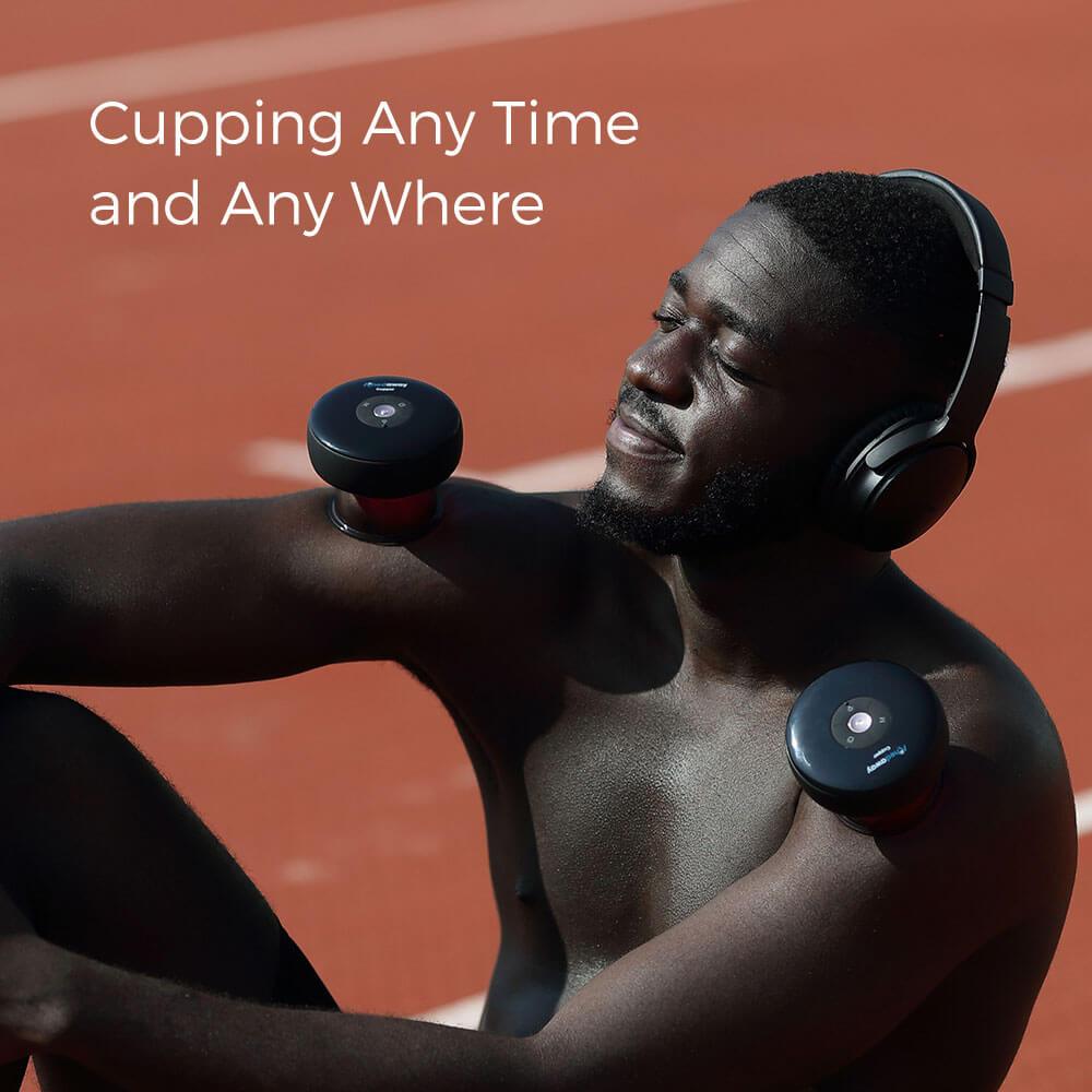 Achedaway Cupper - The Smart Cupping Therapy Massager (2 Pairs)